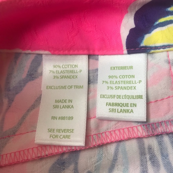 Lilly Pulitzer “Kelly” Skinny Ankle Pants 🌸 “Swept by the Tides” Size 0. NWT - Picture 4 of 6